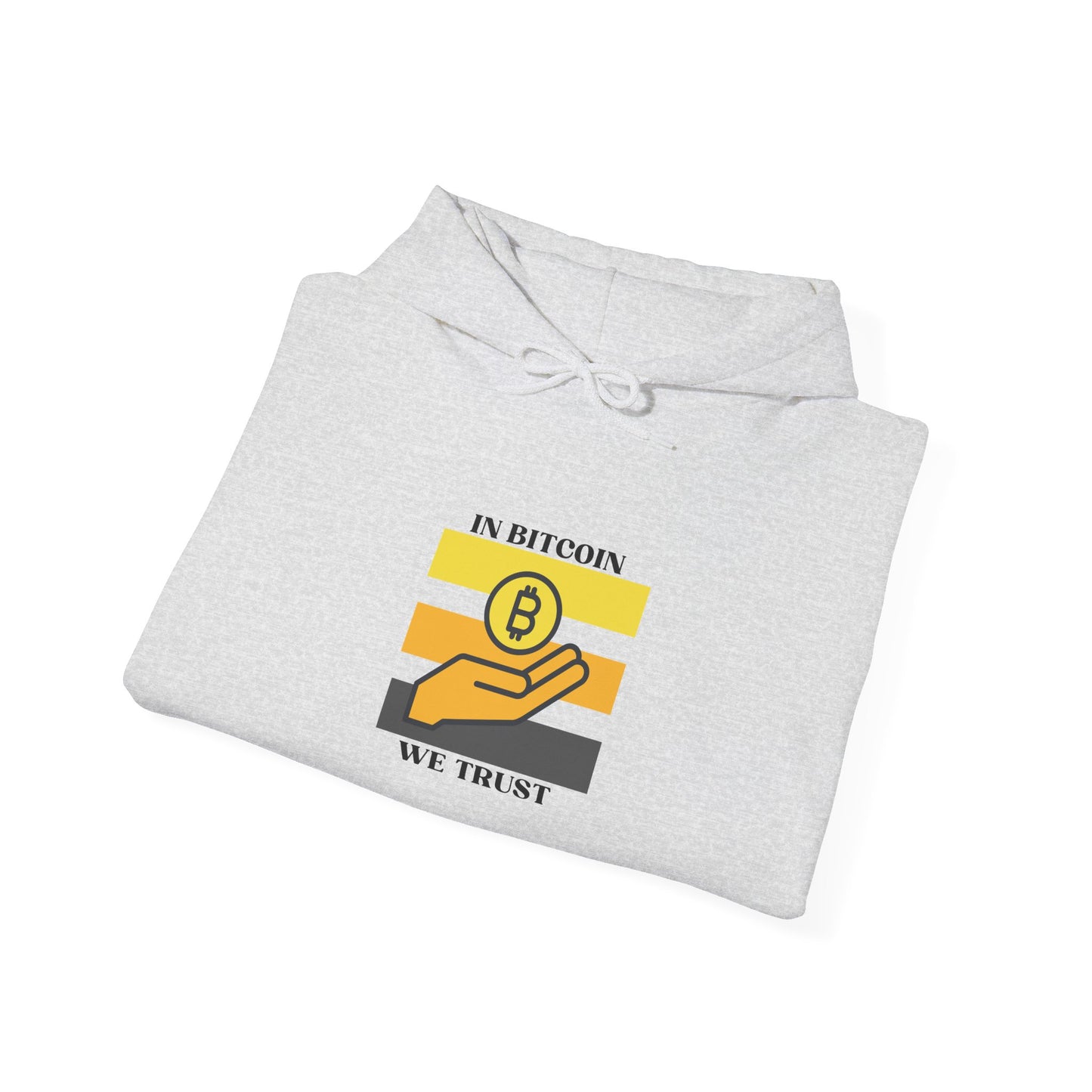In Bitcoin We Trust Pullover Hoodie (Ash)