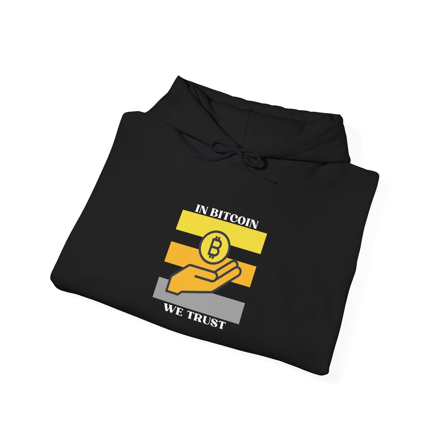 In Bitcoin We Trust Pullover Hoodie (Black)