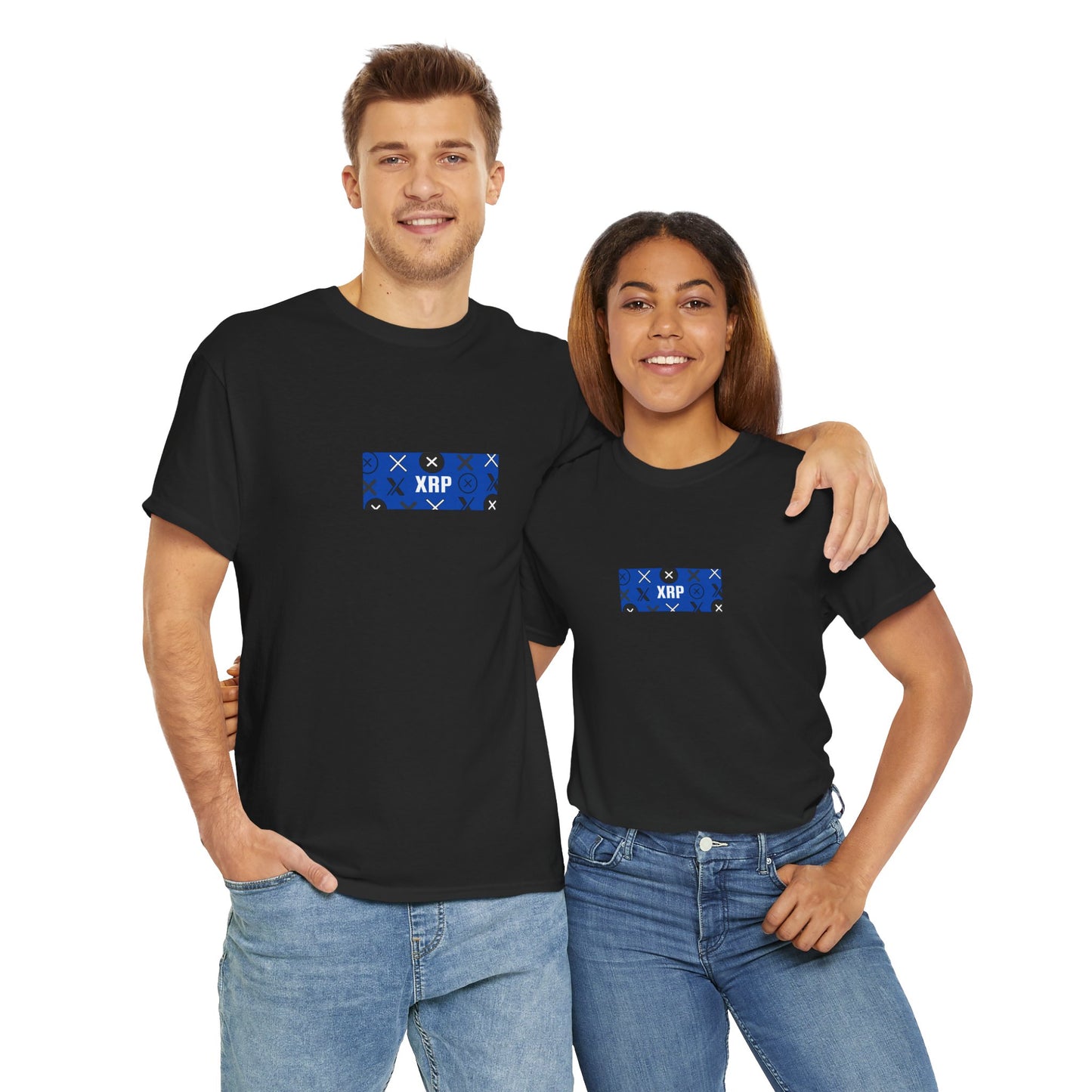 XRP Box logo Tee Black