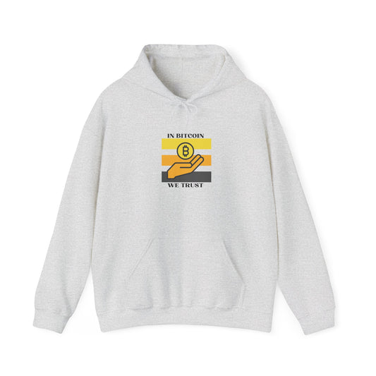 In Bitcoin We Trust Pullover Hoodie (Ash)